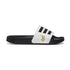 Slippers bianche e nere in gomma con logo Juventus adidas Adilette Shower, Brand, SKU p422000086, Immagine 0